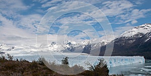 the perito moreno glacier in patagonia is one of the marveleus of argentina