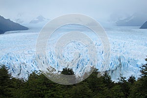 Perito Moreno ice glaciar