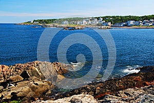 Perkins Cove in Maine photo