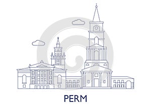 Perm, The most famous buildings of the city