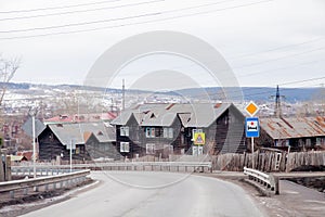 Perm region, Russia-Rural spring landscape