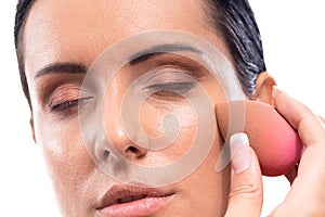 Permanent cosmetics facial skin color enhancement