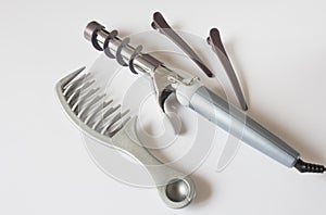 Permanent hair hairdresser tools