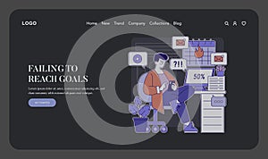 Permissive Parenting Style. Flat Vector