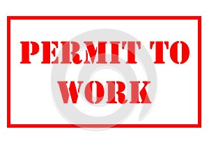 Permit to work illustration. Permit to work is a safety tools in ensuring work activities conducted are controlled safely.