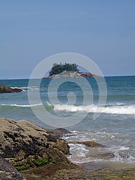 Pernambuco beach sky Guaruja Sao Paulo Brazil