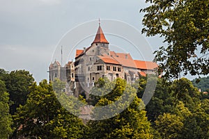 Pernstein Castle in Czech Republic