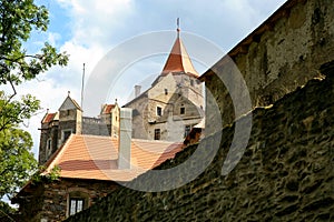 Pernstejn Castle - Czech Republic, Moravian castle. Czechia