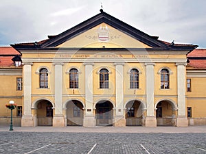 Historická reduta (dnešná knižnica) v Kežmarku