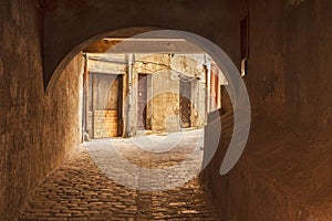 Perpignan, Historic Street, France