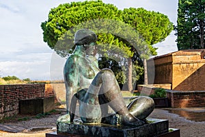 Perpignan Majorca Kings Palace bronze sculpture