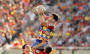 Perpignan's player Damien Chouly