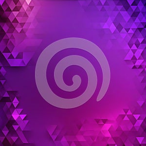 perple background with abstract triangle pattern