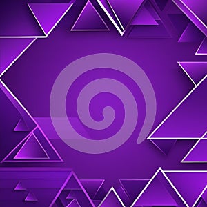 perple black background with abstract triangle pattern