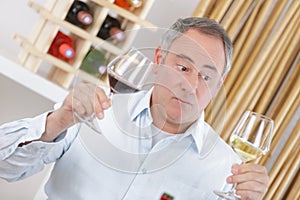 Perplexed adult trying to compose recall