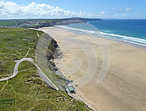 Perranporth Beach, Cornwall