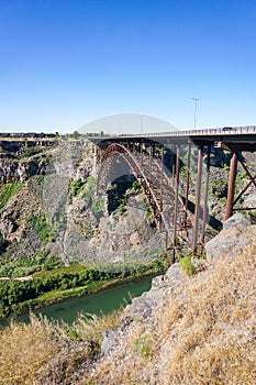 Perrine bridge over Snake river canyon, Twin falls, Idaho