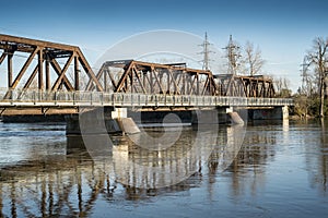 Perry Island Railway Bridge in Laval photo