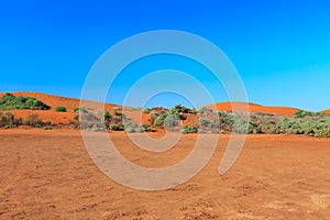 Perry Sandhills at Wentworth, New South Wales in Australia are a relic from prehistoric times