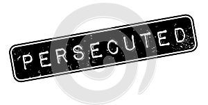 Persecuted rubber stamp photo