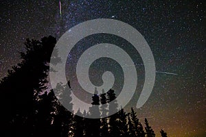 Perseid meteor shower