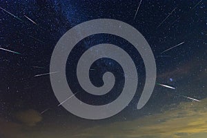 Perseid Meteor Shower outburst 2016