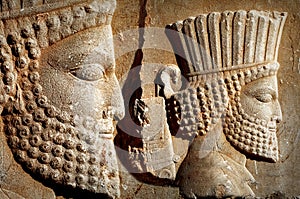 Persepolis is the capital of the ancient Achaemenid kingdom. Sight of Iran. Ancient Persia.