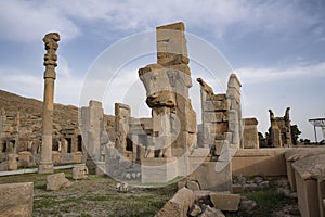 Persepolis city, Ancient Persia, Iran. UNESCO Heritage