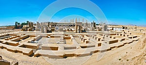 Persepolis from the mountain slope, Iran