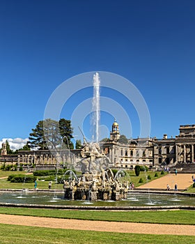 Perseus and Andromeda Fountain, Witley Court, Worcestershire, England.