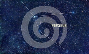 Perseus constellation stars