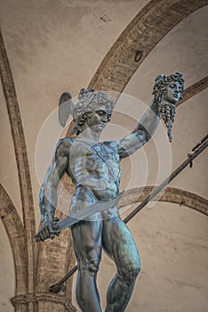 Perseus statue in Florence