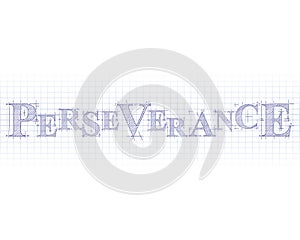Perseverance Technical Word photo