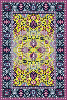 Persian detailed carpet photo