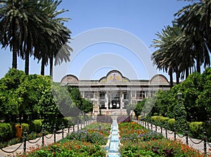 Persian garden in shiraz photo