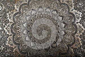 Persian metal engraving