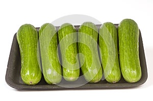 Persian mini cucumbers photo