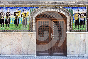 Persian murals in Tehran