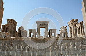 Persian ruins, Persepolis, Iran