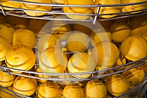 Persimmon drying process in Hsinchu, Taiwan photo