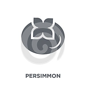 Persimmon icon from Fruit and vegetables collection.