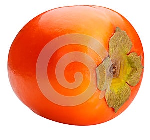 Persimmon isolated on white background