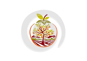 Persimmon logo design