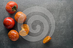 Ripe Persimmon fruit