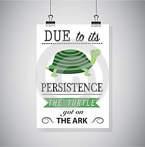 Persistence motivation picture.