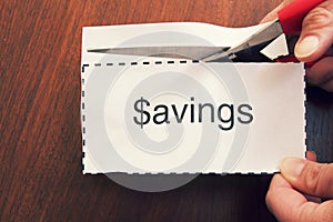 Clipping Coupon Savings