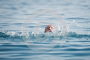 Person drowns in the water