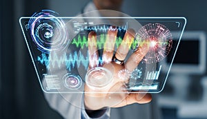 Data Analysis Interface with Graphs and.