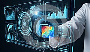 Data Analysis Interface with Graphs and.