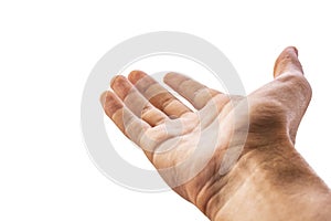 A person needs help, asks for a donation.